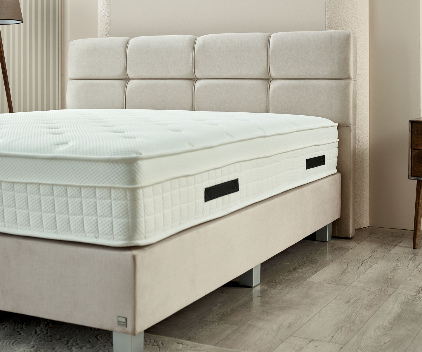 Dreamhouse vlakke Boxspring Vida Beige