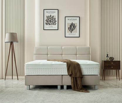 Dreamhouse vlakke Boxspring Vida Beige