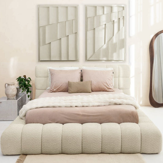 Adore Ruby Bouclé met opbergruimte beige