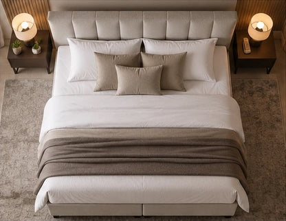 Alvano Bedding boxspring Milano van bovenaf