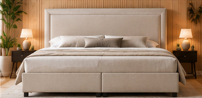 Alvano Bedding Roma boxspring vooraanzicht