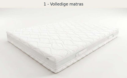 Alvano Prestige Kyoto - Pocketvering Traagschuim Matras 25 cm - foto 1