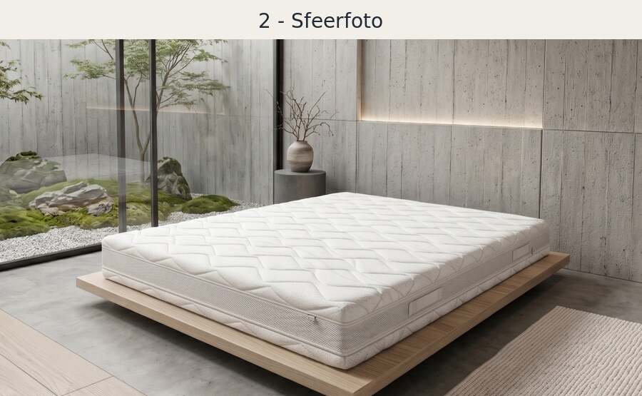 Alvano Prestige Kyoto - Pocketvering Traagschuim Matras 25 cm - foto 2