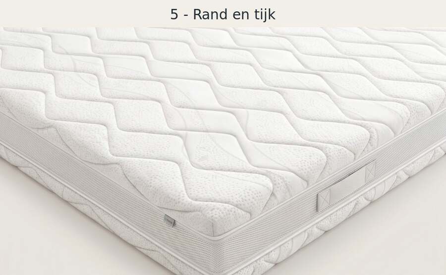 Alvano Prestige Kyoto - Pocketvering Traagschuim Matras 25 cm - foto 5