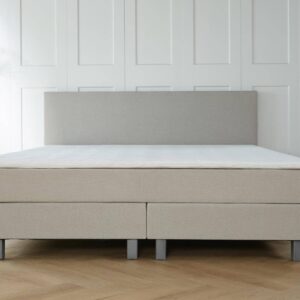 Alvano boxspring Monte met vlak hoofdbord