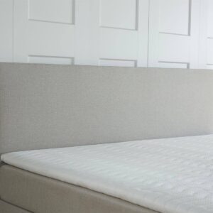 Alvano boxspring Monte met vlak hoofdbord