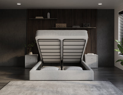 Opbergboxspring Vento Beige