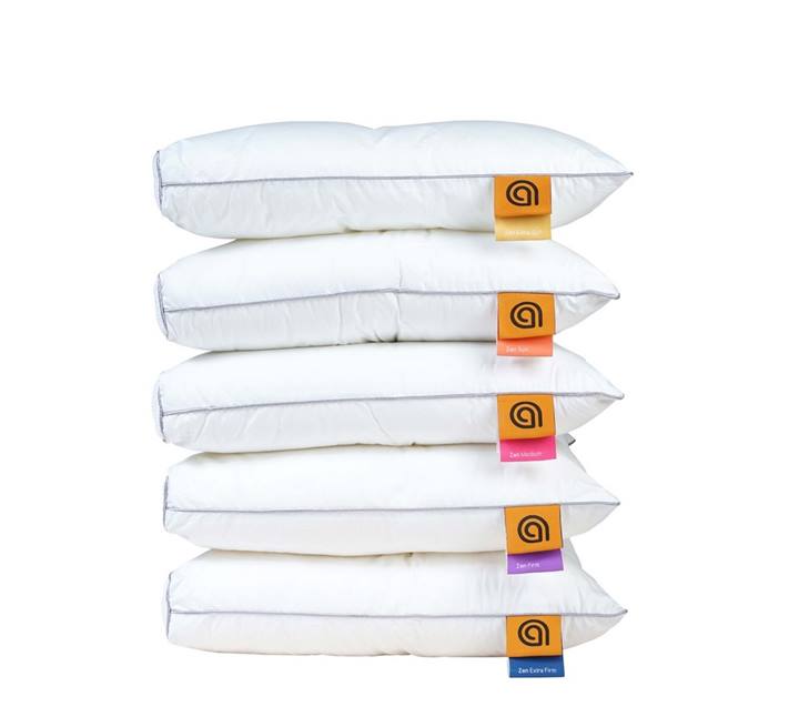 Gilder Zen Pillow serie vijf stevigheden