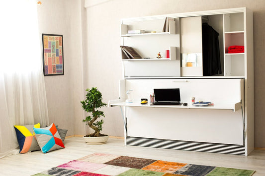 1114 Opklapbed Academy met bureau en kast 90 x 190 - afbeelding 5