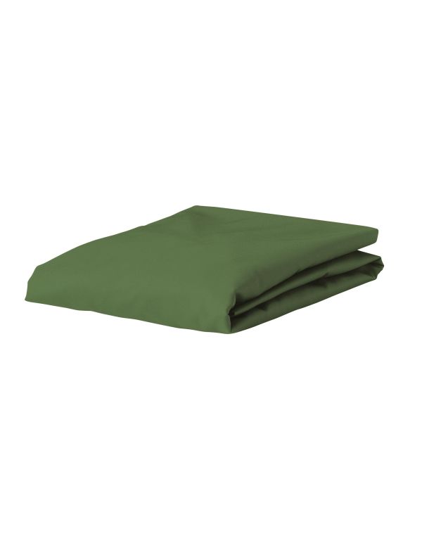 Essenza Premium Percale hoeslaken Mosgroen