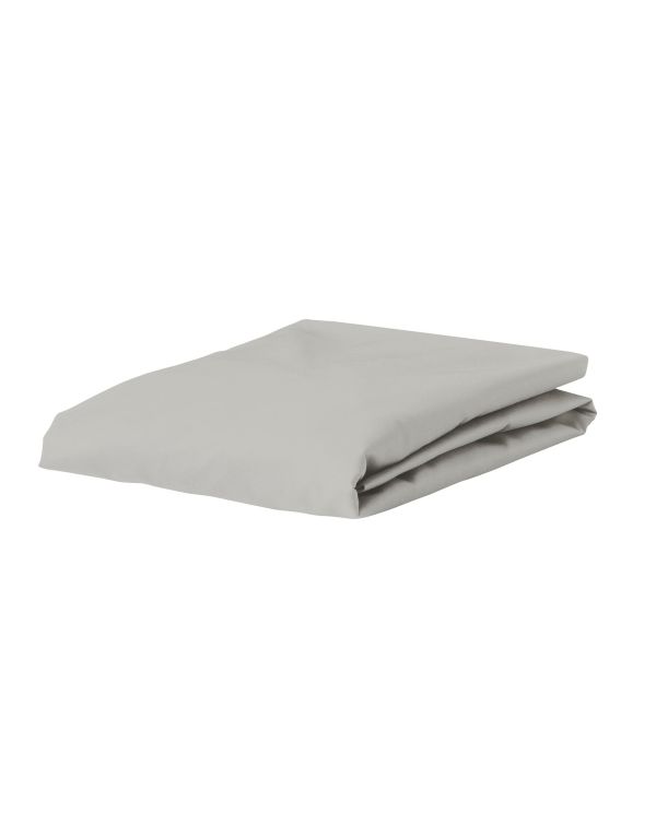 Essenza Premium Percale hoeslaken Zilver