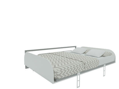 Opklapbed tweepersoons, maat 140 x 200, horizontaal