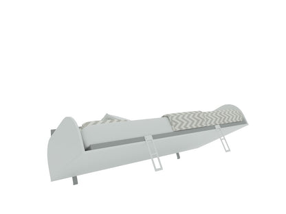 Opklapbed maat 90 x 200 éénpersoons, horizontaal